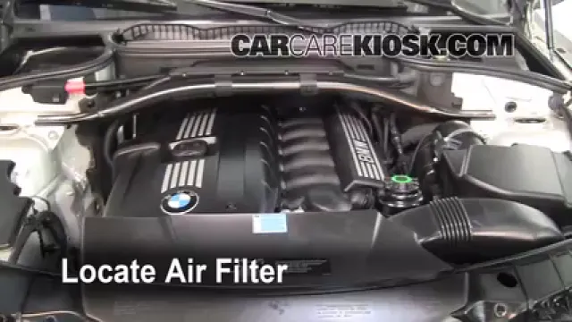 2008 BMW X3 3.0si 3.0L 6 Cyl. Air Filter (Engine) Replace